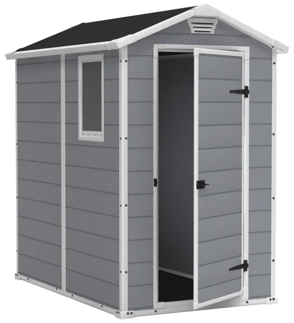 Manor Grey Shelter in resina spaccata 1 3X1 92M Superficie utile 1 96M2