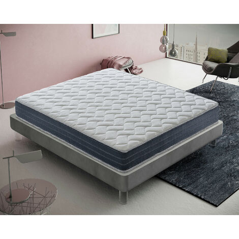 Materasso viscoelastico - altezza 21 cm - ortopedico - 11 zone di comfort - portanza H3 - 180x200