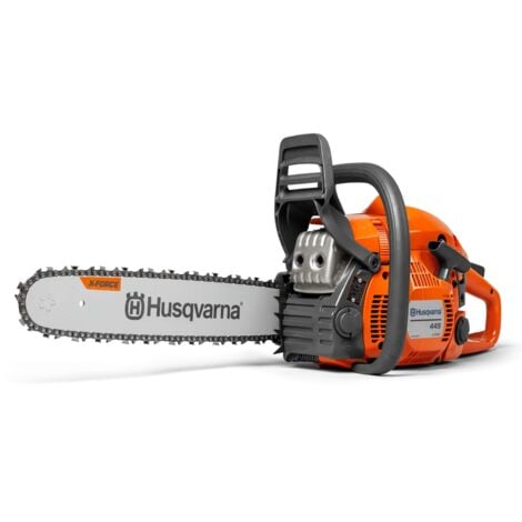 MOTOSEGA PROFESSIONALE HUSQVARNA 445 II 46 cc X-TORQ LUNGHEZZA BARBA 38 cm 15"