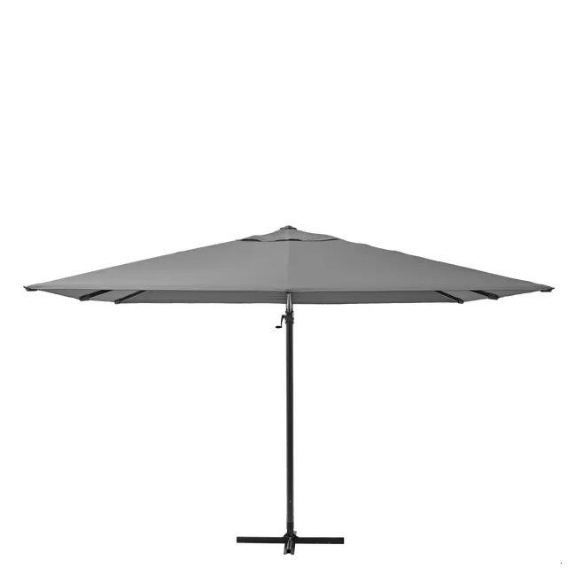 Ombrellone da giardino Aura 290x290x264 cm Materiale Antracite