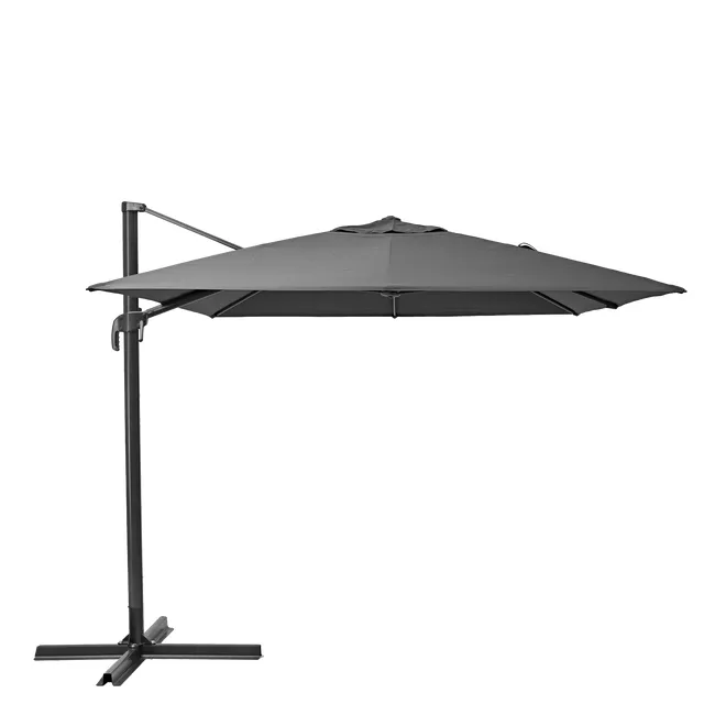 Ombrellone da giardino Aura 290x390x275 cm Materiale Antracite