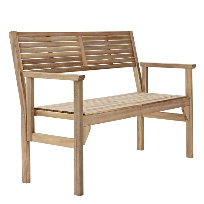 Panca da giardino pieghevole in legno Solis Naterial