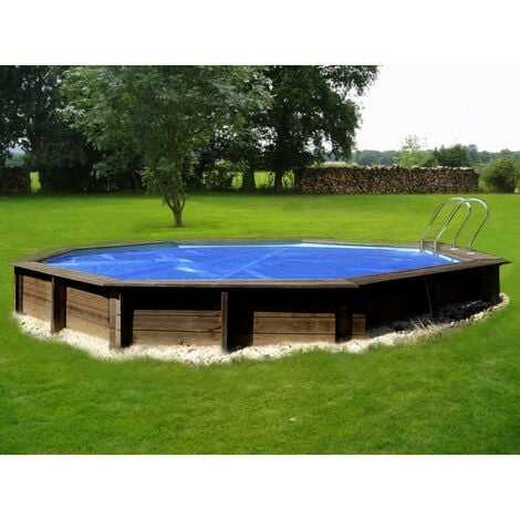 Pellicola Solare Galleggiante per Piscina Rettangolare 10 x 5 m, Nera vidaXL540552 - Image 1