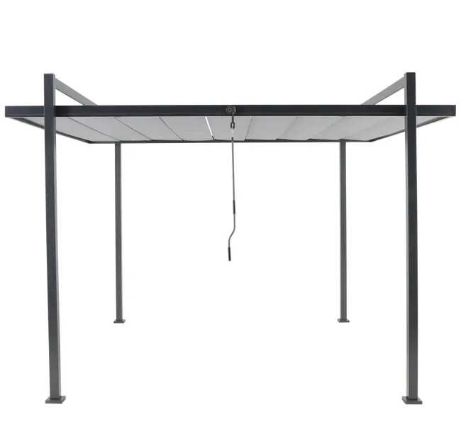 Pergola da giardino Elysia 308x350x257 cm antracite Materiale