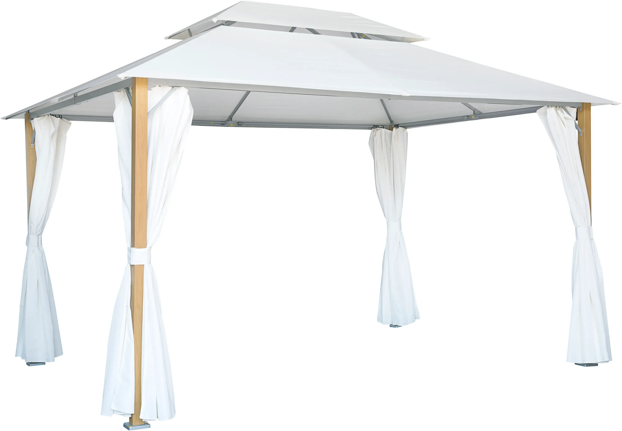 Pergola in Alluminio Naterial Agora 2 7X3 7M