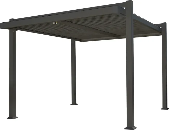 Pergola in alluminio Naterial Persea Antracite 3 2X3 6M