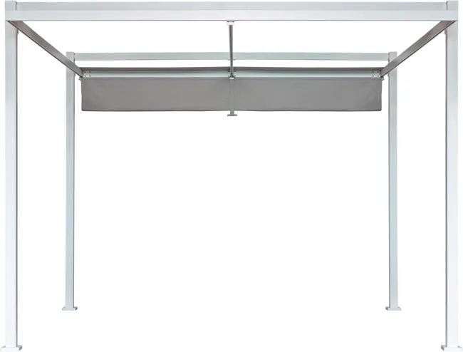 Pergola in alluminio naturale Equinox Blanco 3 2X3 6M