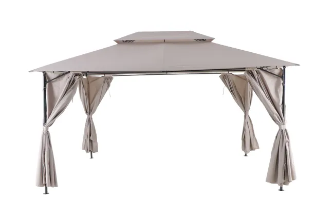 Pergola Metallica Naterial Oxis Tortora 3X4M