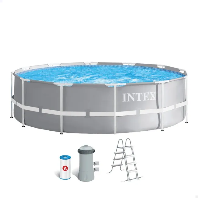 Piscina INTEX Prisma Frame rotonda smontabile 366x99 cm con depuratore