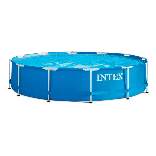 Piscina rotonda INTEX Metal Frame 366x76 cm 6503 litri + depuratore