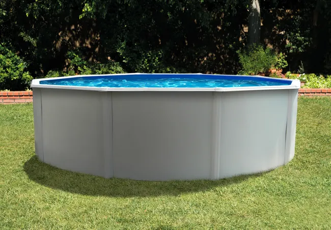 Piscina smontabile rotonda QP Ø 350x120 cm liscia bianca