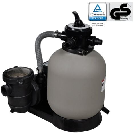 Pompa filtro a sabbia 600 W 17.000 L/h vidaXL471977