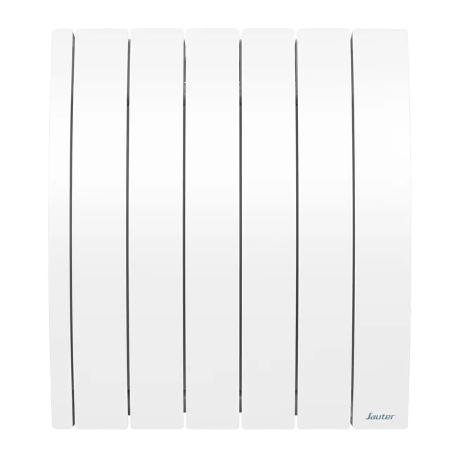 Radiatore elettrico collegato al fluido inerziale 1000W SAUTER Ipala orizzontale