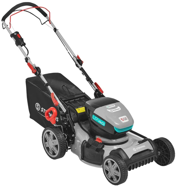 Rasaerba a batteria con trasmissione Sterwins 40V 5 Ah