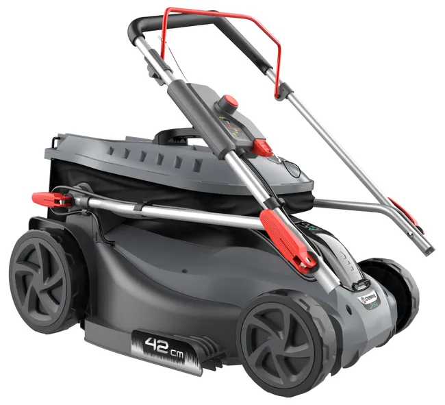 Rasaerba a batteria STERWINS 36V 5Ah, larghezza di taglio 42 cm