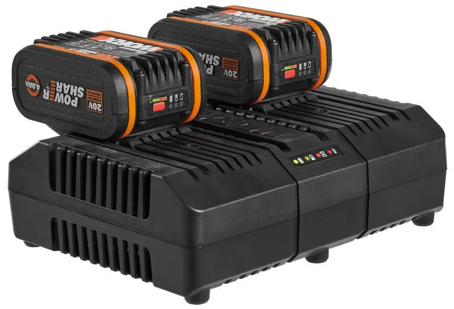 Rasaerba a batteria Worx 2x20V 2x4Ah 40cm