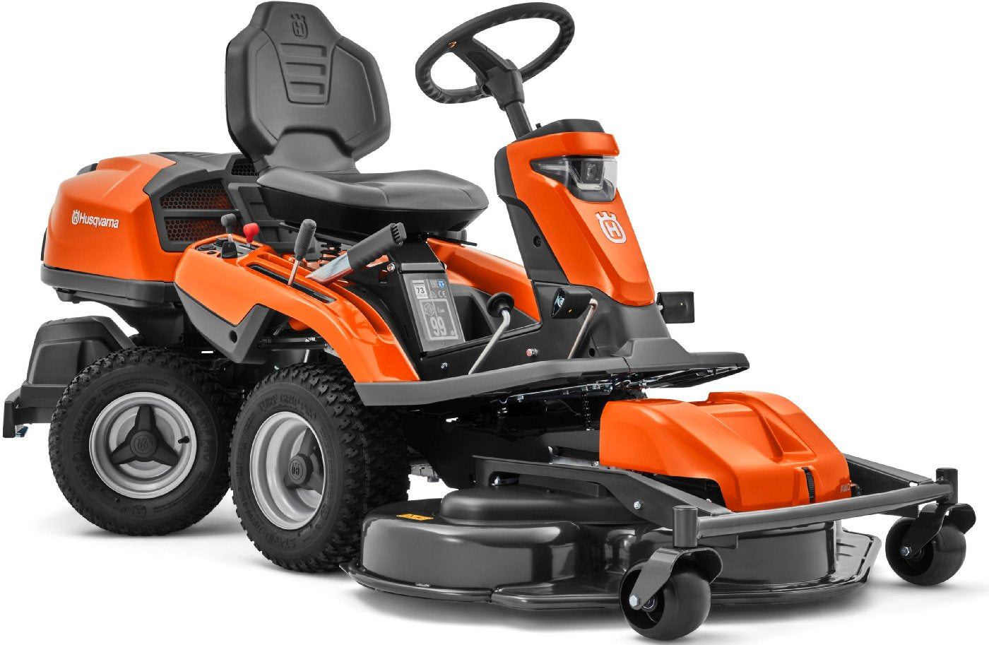Rasaerba frontale professionale a quattro ruote Husqvarna R 320X AWD - dispositivo base senza rasaerba - modello 2022