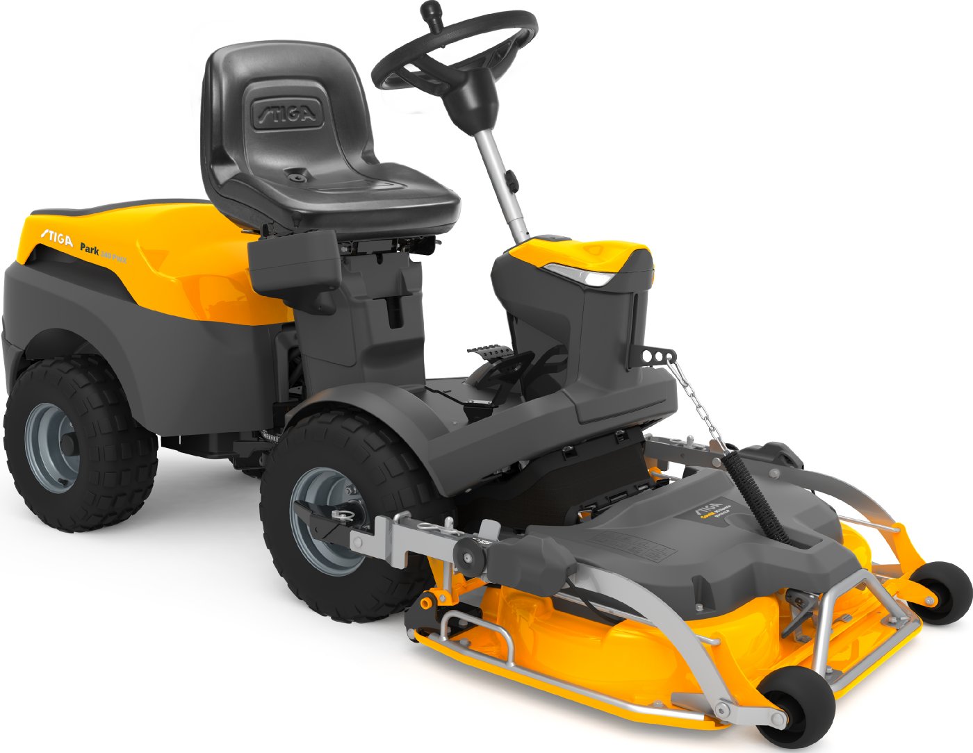 Rasaerba frontale Stiga Park 340 PWX 4WD - dispositivo base senza piatto di taglio - modello 2021