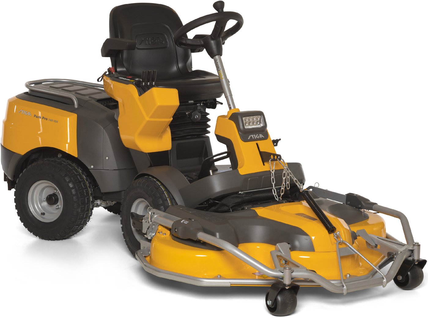 Rasaerba frontale Stiga Park Pro 740 IOX 4WD - dispositivo base senza rasaerba - modello 2021