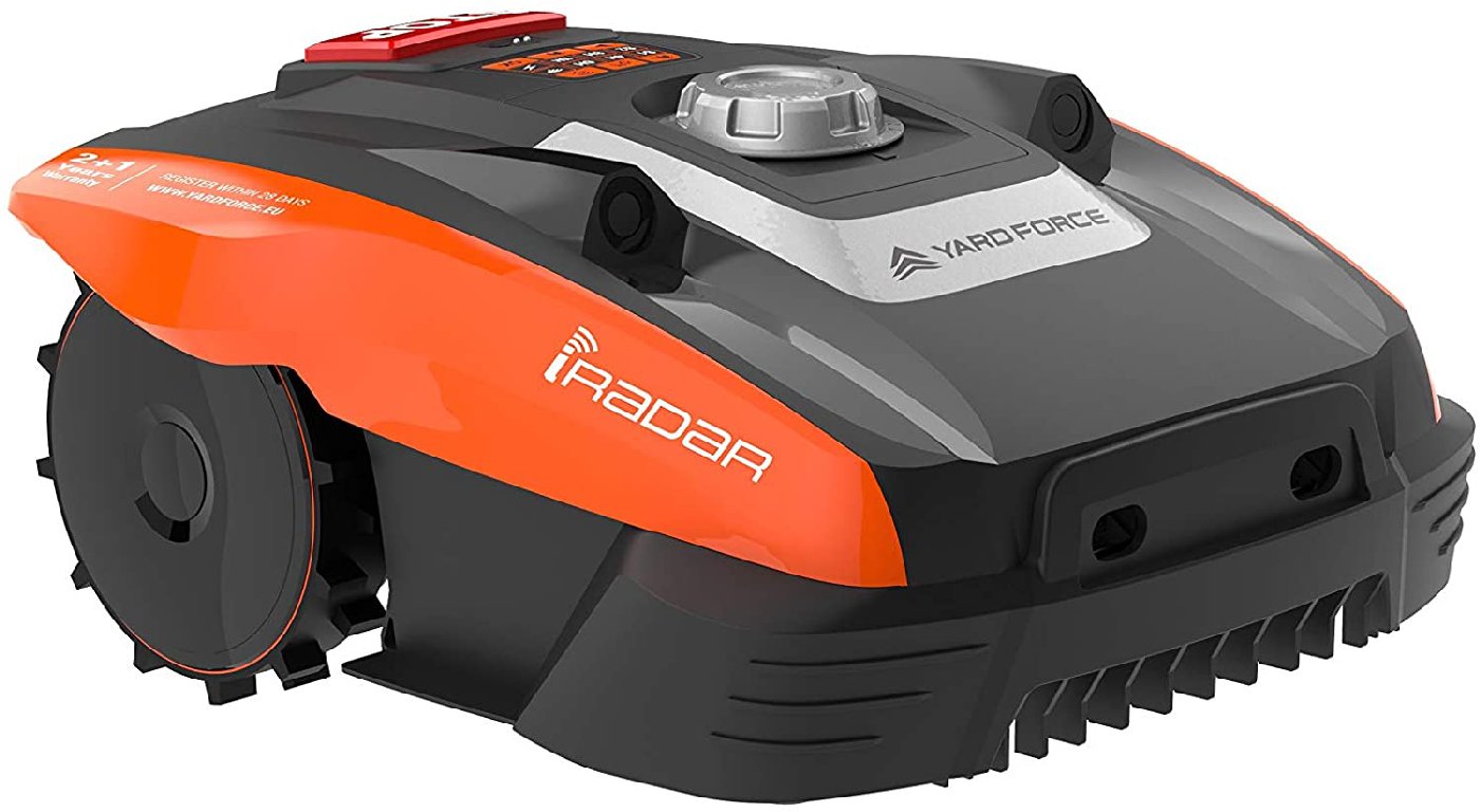 Rasaerba robotizzato YardForce COMPACT 400RI: dispositivo dimostrativo senza cavo perimetrale