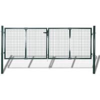 Recinzione in Rete Metallica, Recinzione da Giardino, Recinzione in Filo Metallico 289 x 75 cm / 306 x 125 cm vidaXL