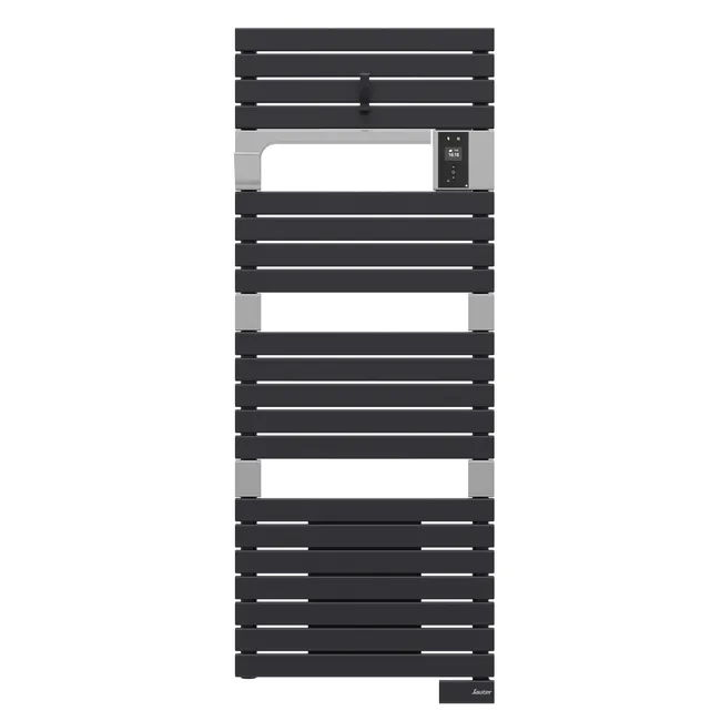 Scaldasalviette elettrico SAUTER 1750W H143,2 cm Asama collegato antracite
