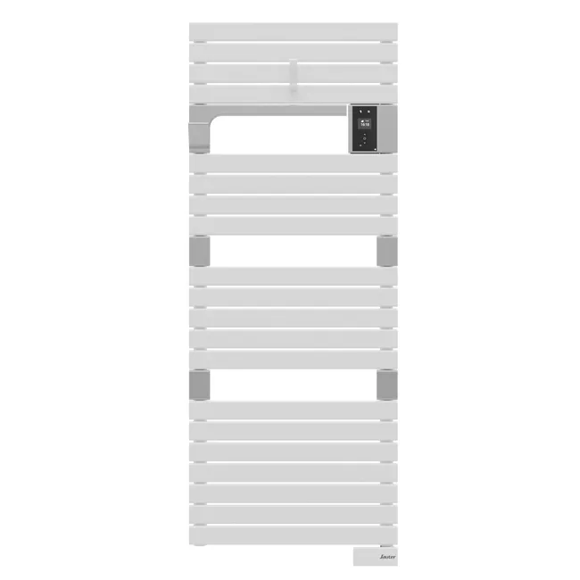 Scaldasalviette elettrico SAUTER 750W, H 143,2 x L 55 cm Asama connesso bianco