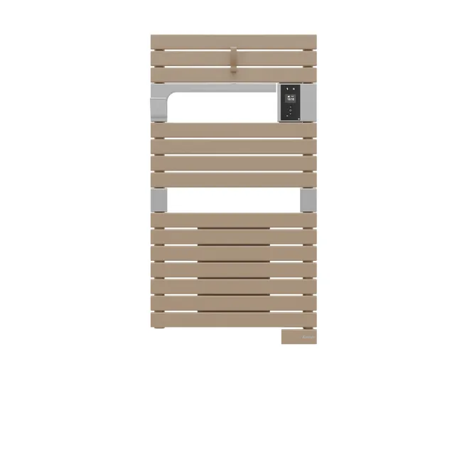 Scaldasalviette elettrico SAUTER 750W, H.143,2 x L.55 cm Asama connesso anth.
