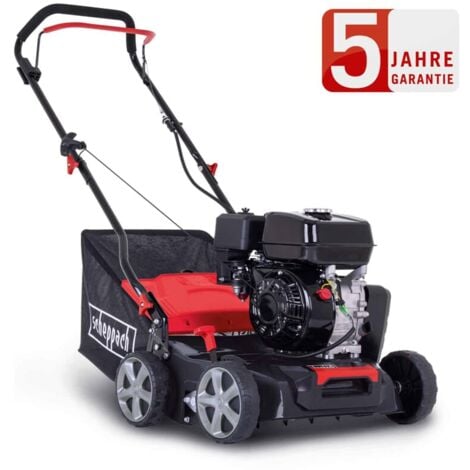 Scheppach scarificatore a benzina SC55P aeratore per prato rimozione muschio cura del prato