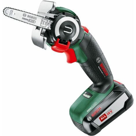 Sega universale a batteria Bosch AdvancedCut 18 V 2,5 Ah max Motosega Li nanoBlade da 65 mm