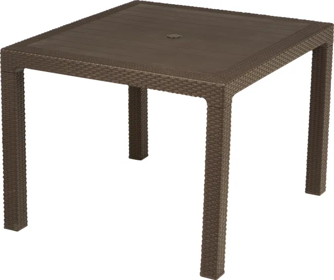 Set di mobili da terrazza in resina Melody per 2 persone.