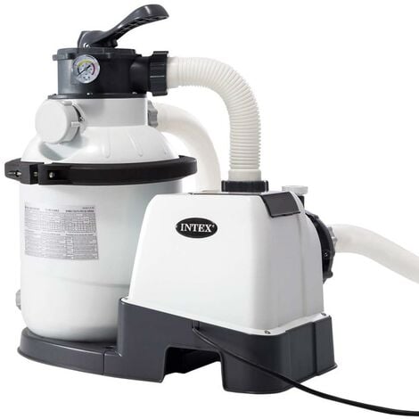 Sistema di filtraggio a sabbia INTEX Krystal Clear 26644 da 4 m³/h