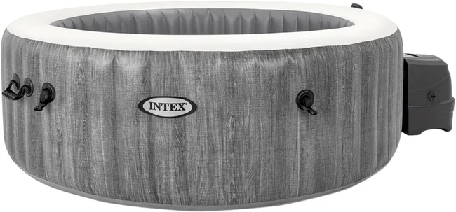 Spa da esterno gonfiabile INTEX che misura 216x71x0 cm con 6