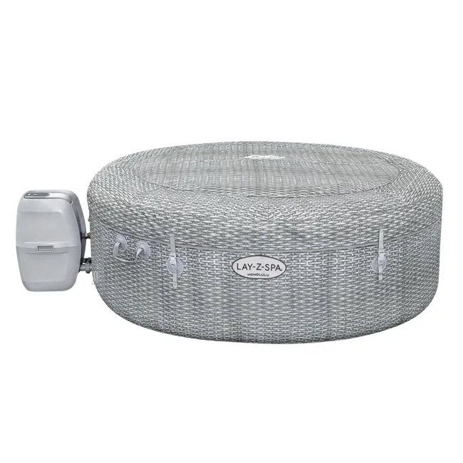 Spa gonfiabile da esterno BESTWAY che misura 196x71x196 cm con 6 posti