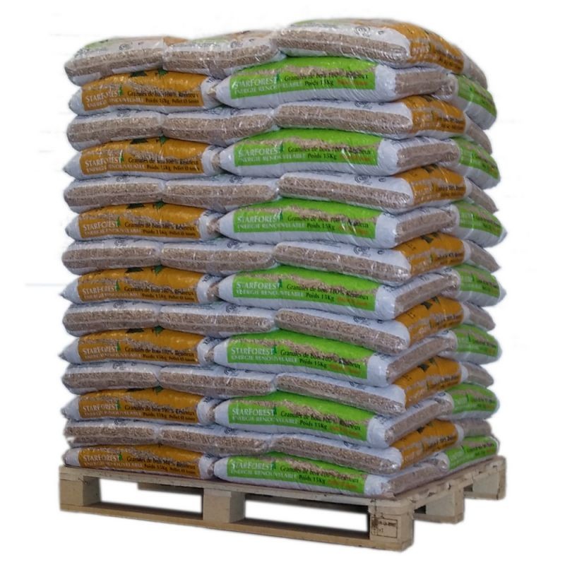 Starforest Pellet – Pallet da 70 Sacchi da 15 Kg