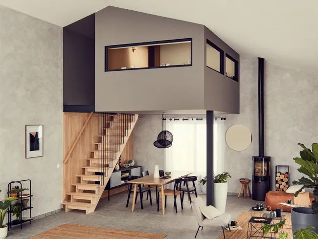 Stufa a legna ADURO nera 9,5 lux, 6 kW