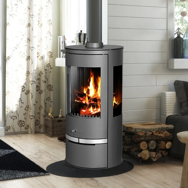 Stufa a legna BELLEZA ORION VISION 7 kW Triplo vetro