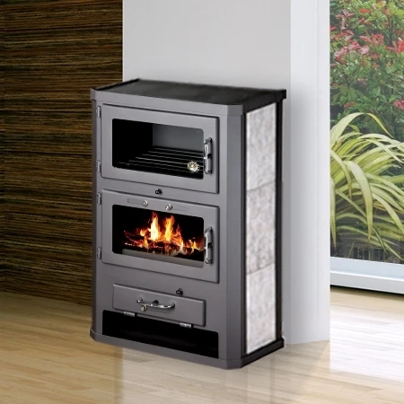 Stufa a legna con forno BELLEZA GRANDE F 17 kW