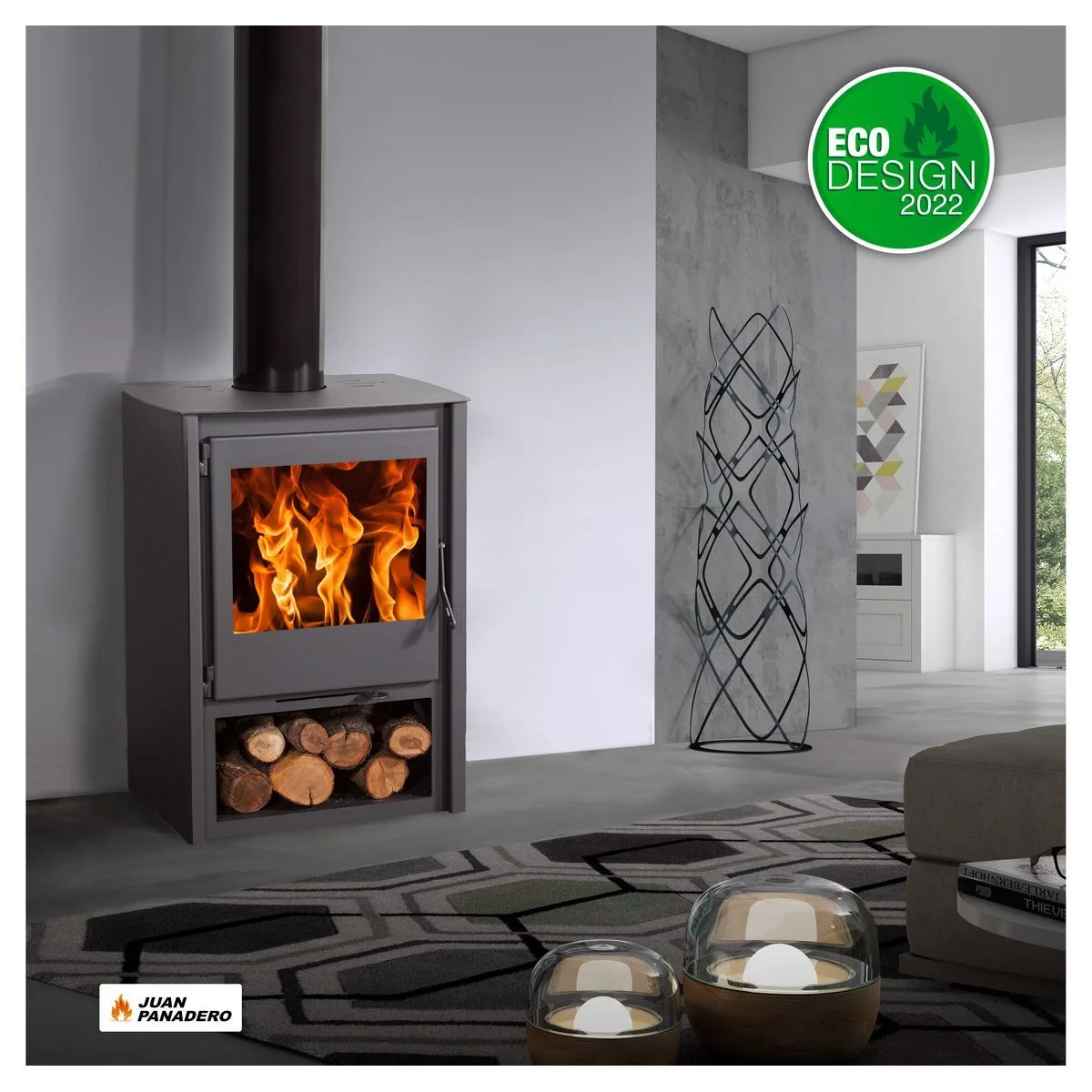 Stufa a legna JUAN PANADERO BAYONNE Premium 7,4KW