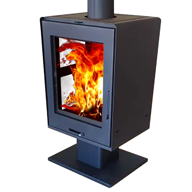 Stufa a legna MODERNA SLIM LUXE da 10 kW