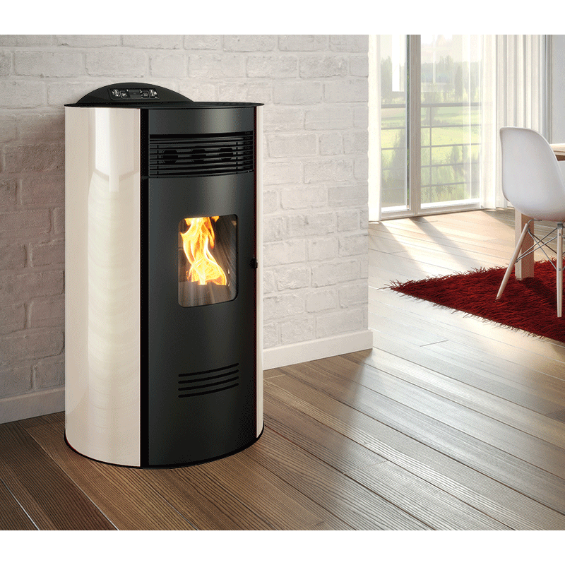 Stufa a Pellet Punto Fuoco - Taglio 9KW