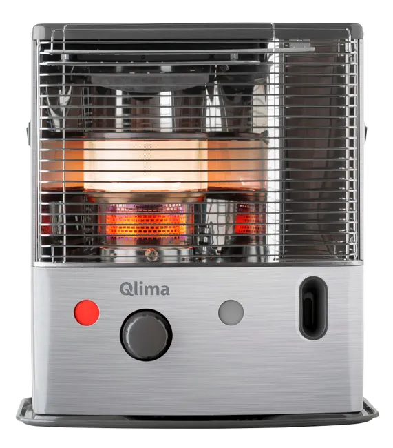 Stufa diesel a stoppino a doppia combustione QLIMA R8128SC, 2,85 kW