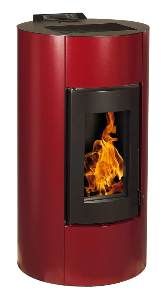 SUPRA ALIX 7 kW Stufa a pellet bianca stagna - Image 2