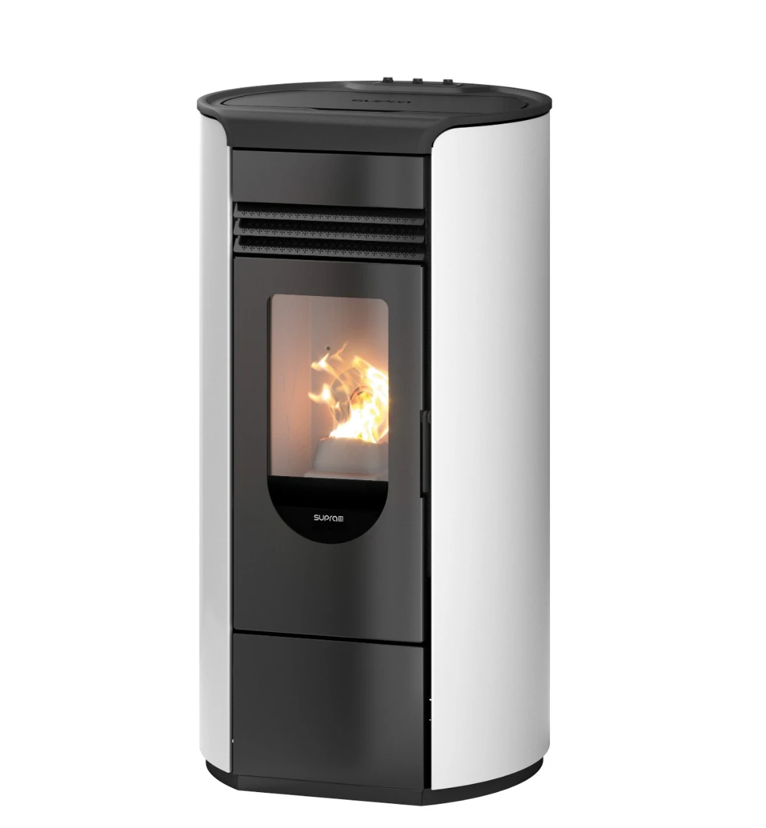 SUPRA ANAIS Stufa a pellet bianca 9 kW