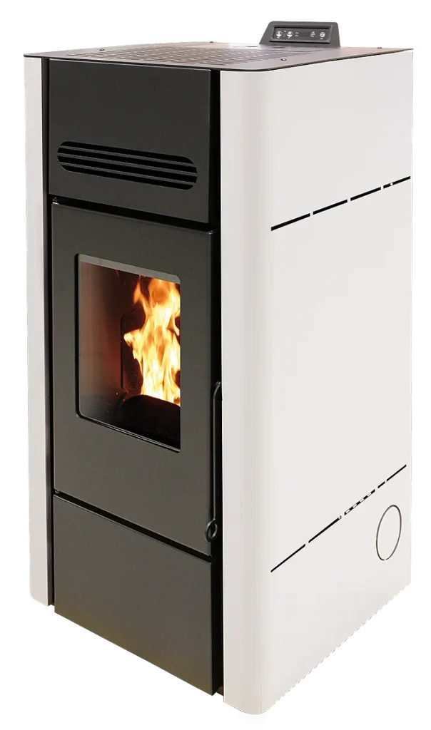 SUPRA ANAIS Stufa a pellet bianca 9 kW - Image 3