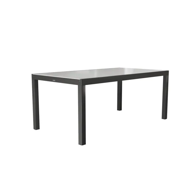 Tavolo Naterial Lyra Alluminio Antracite 180 260X96Cm