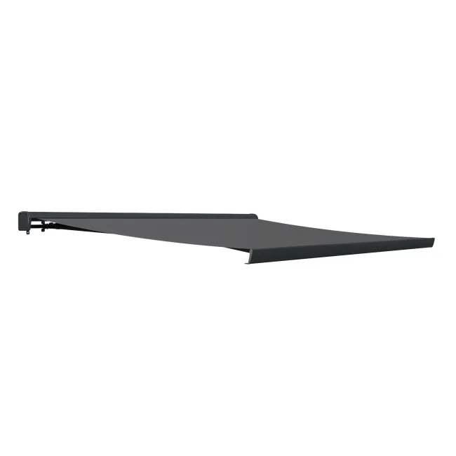 Tenda da sole motorizzata Safe Naterial Zefir Grey con schermo grigio 5X3M