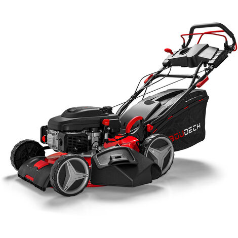 Tosaerba semovente OHV da 200 cc 5 HP 4 tempi con trituratore ad avviamento elettrico Larghezza di taglio 4 in 1 510 mm