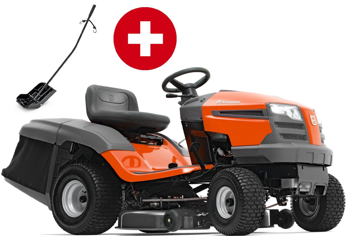 Trattorino rasaerba Husqvarna TC 138 - promozione che include kit mulching - modello 2022