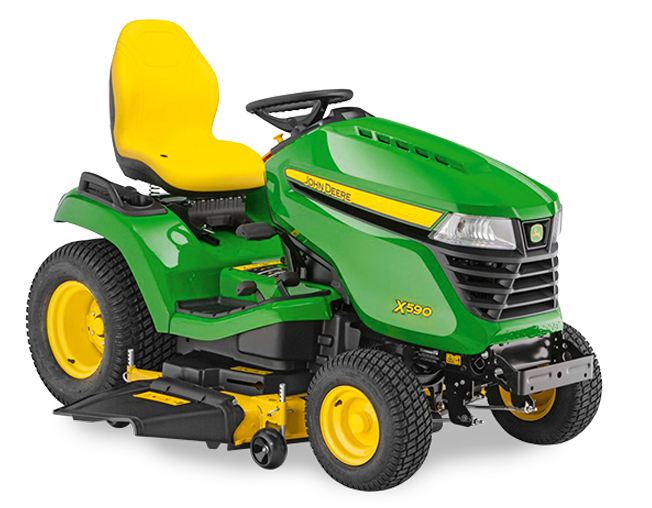 Trattorino rasaerba JOHN DEERE X590